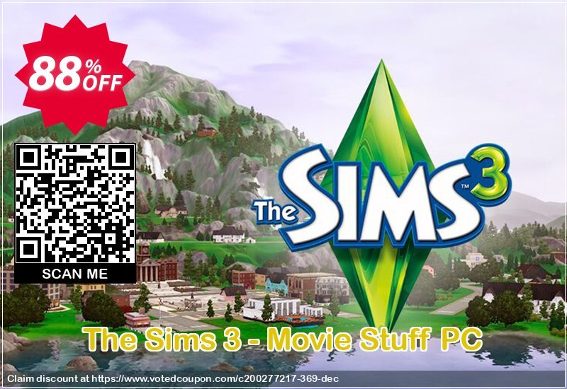 The Sims 3 - Movie Stuff PC Coupon Code Apr 2024, 88% OFF - VotedCoupon