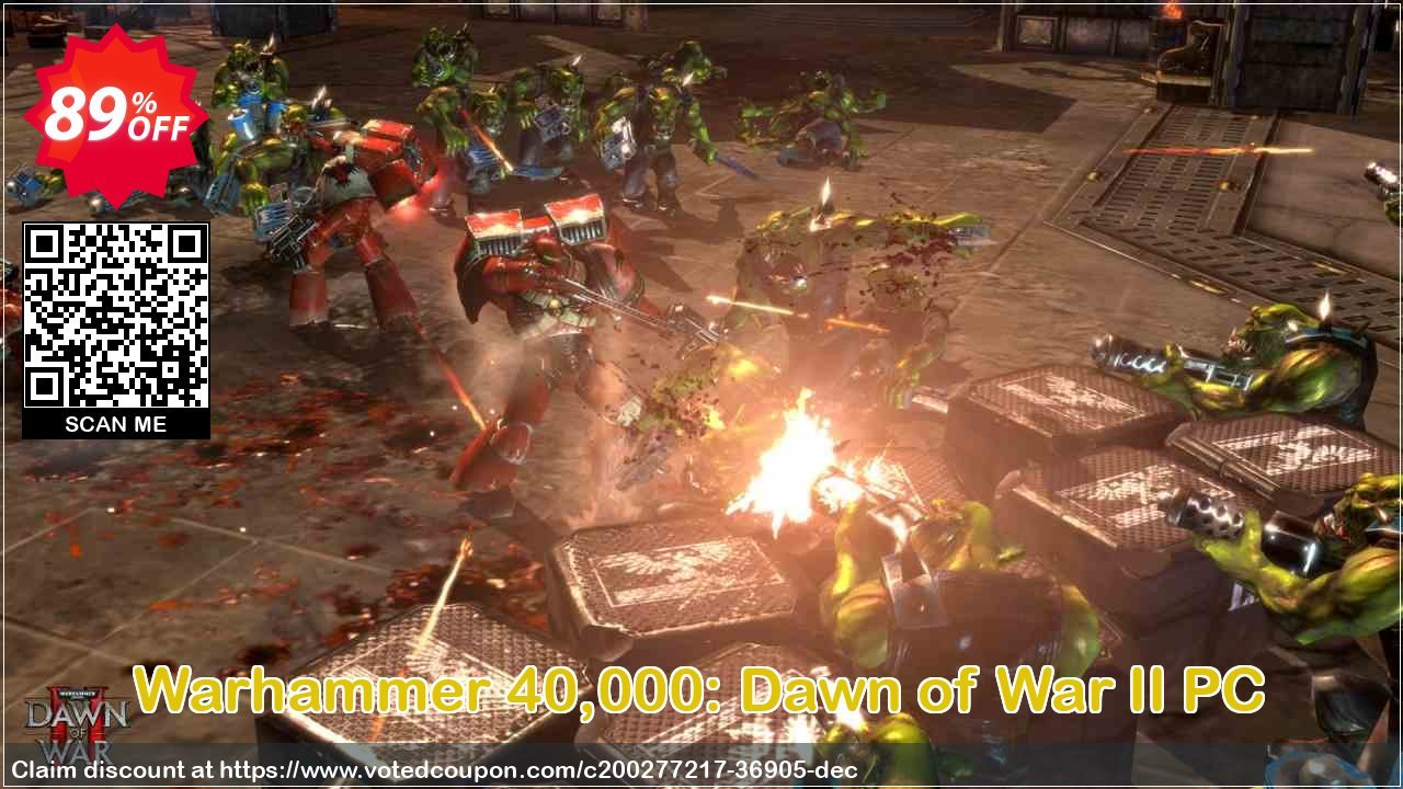 Warhammer 40,000: Dawn of War II PC Coupon, discount Warhammer 40,000: Dawn of War II PC Deal 2024 CDkeys. Promotion: Warhammer 40,000: Dawn of War II PC Exclusive Sale offer 