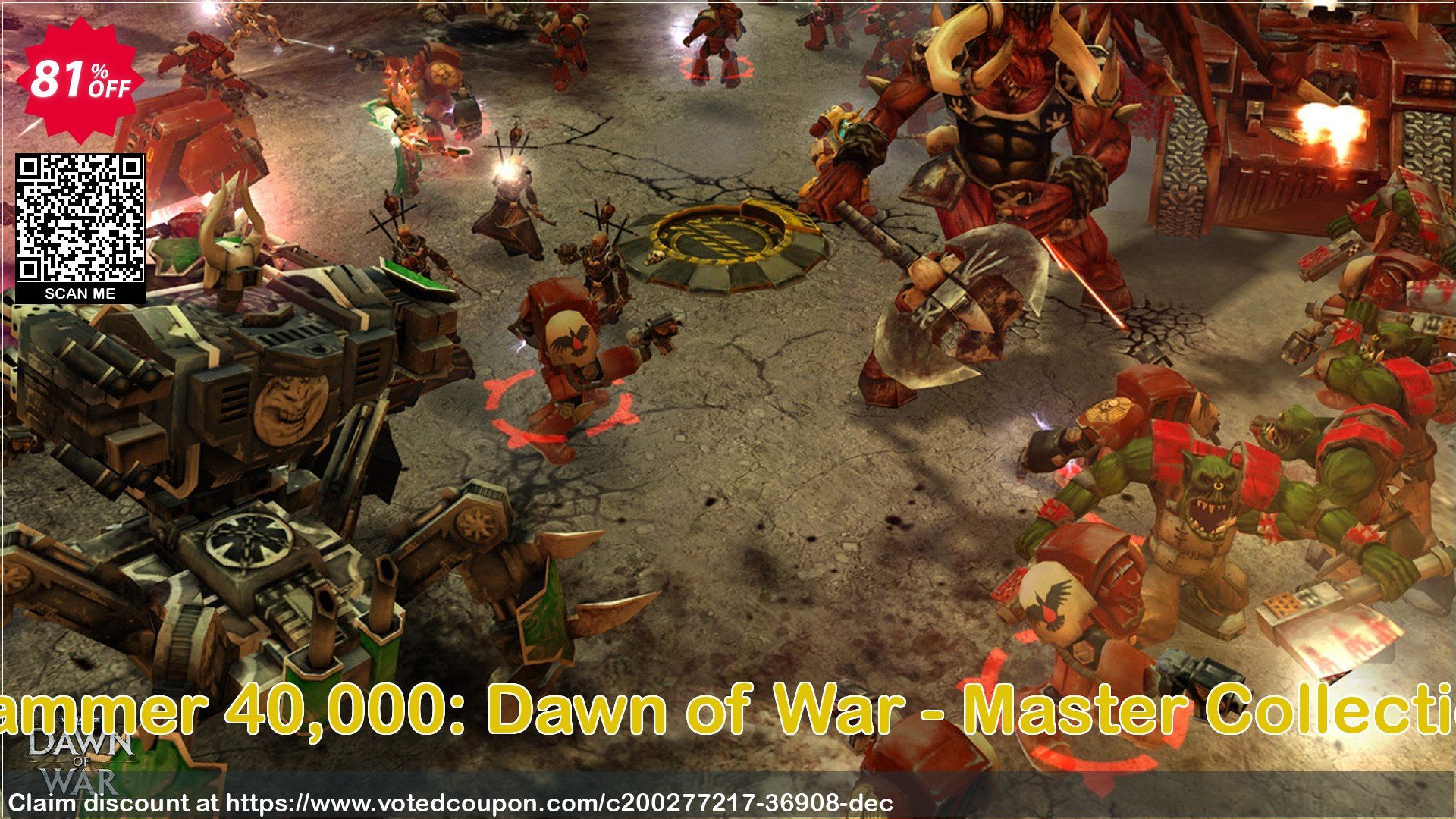 Warhammer 40,000: Dawn of War - Master Collection PC Coupon Code Apr 2024, 81% OFF - VotedCoupon