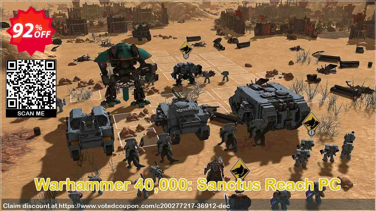 Warhammer 40,000: Sanctus Reach PC Coupon Code Apr 2024, 92% OFF - VotedCoupon