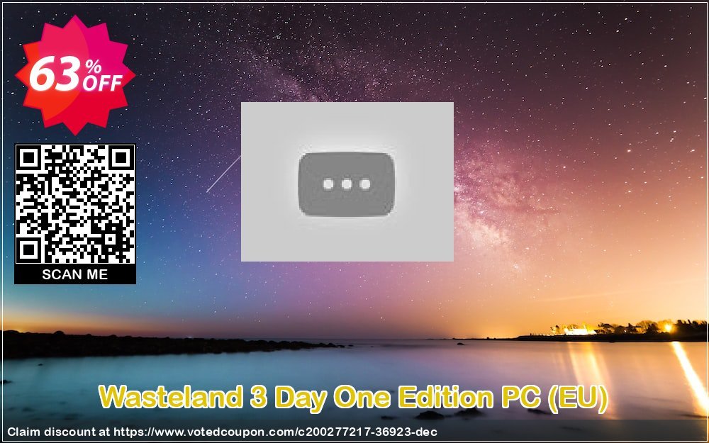 Wasteland 3 Day One Edition PC, EU  Coupon, discount Wasteland 3 Day One Edition PC (EU) Deal 2024 CDkeys. Promotion: Wasteland 3 Day One Edition PC (EU) Exclusive Sale offer 