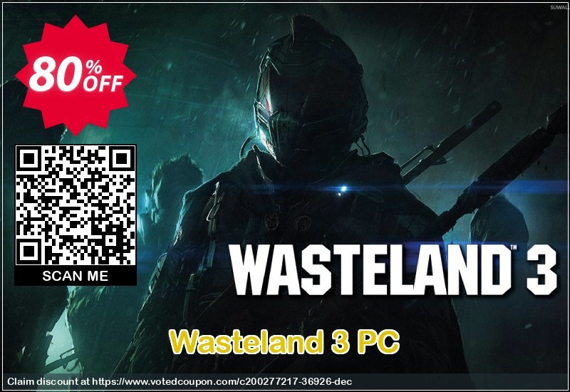 Wasteland 3 PC Coupon, discount Wasteland 3 PC Deal 2024 CDkeys. Promotion: Wasteland 3 PC Exclusive Sale offer 