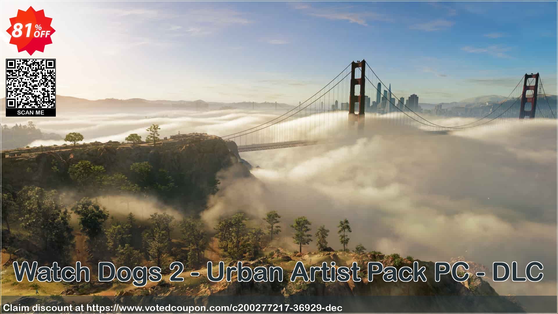 Watch Dogs 2 - Urban Artist Pack PC - DLC Coupon, discount Watch Dogs 2 - Urban Artist Pack PC - DLC Deal 2024 CDkeys. Promotion: Watch Dogs 2 - Urban Artist Pack PC - DLC Exclusive Sale offer 