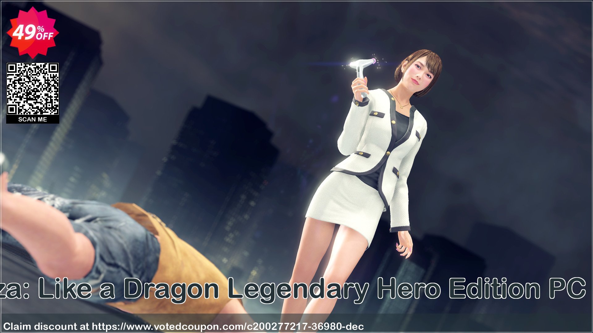 Yakuza: Like a Dragon Legendary Hero Edition PC, WW  Coupon, discount Yakuza: Like a Dragon Legendary Hero Edition PC (WW) Deal 2024 CDkeys. Promotion: Yakuza: Like a Dragon Legendary Hero Edition PC (WW) Exclusive Sale offer 