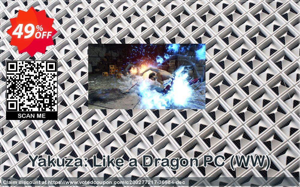 Yakuza: Like a Dragon PC, WW  Coupon Code May 2024, 49% OFF - VotedCoupon