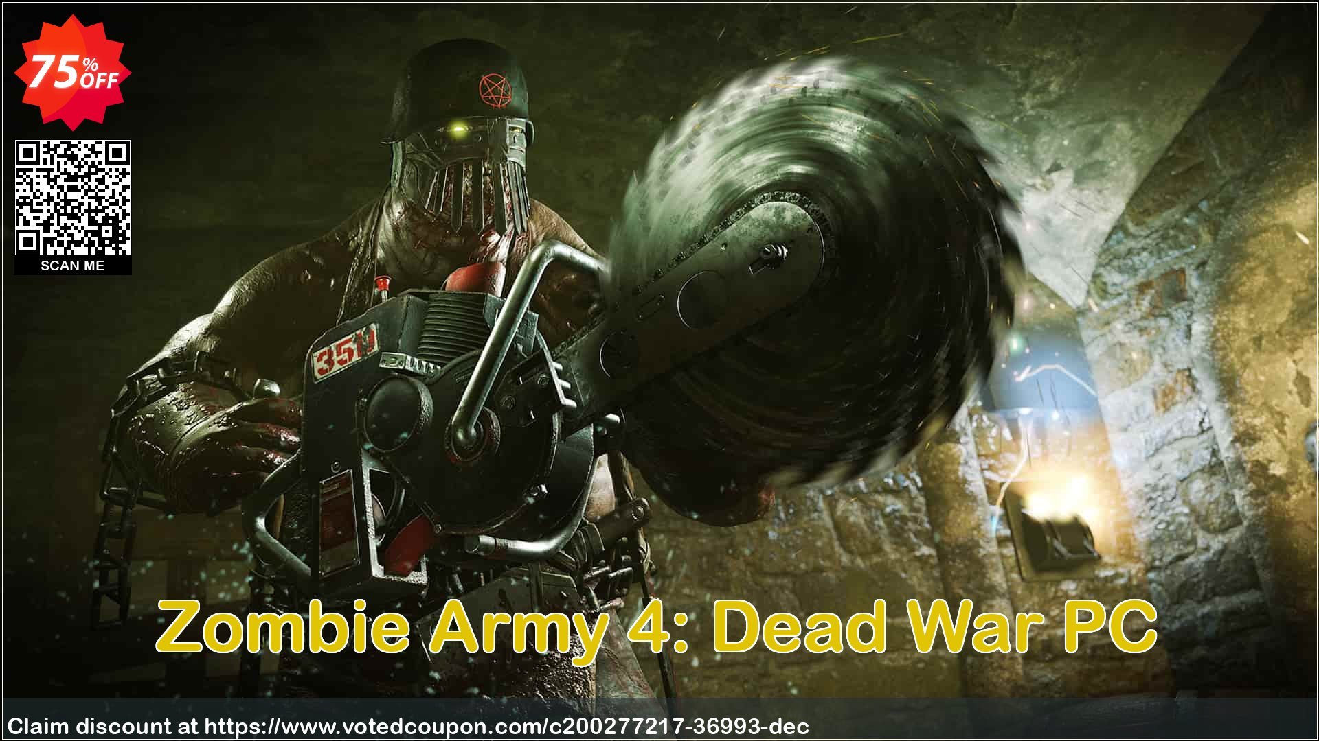Zombie Army 4: Dead War PC Coupon, discount Zombie Army 4: Dead War PC Deal 2024 CDkeys. Promotion: Zombie Army 4: Dead War PC Exclusive Sale offer 