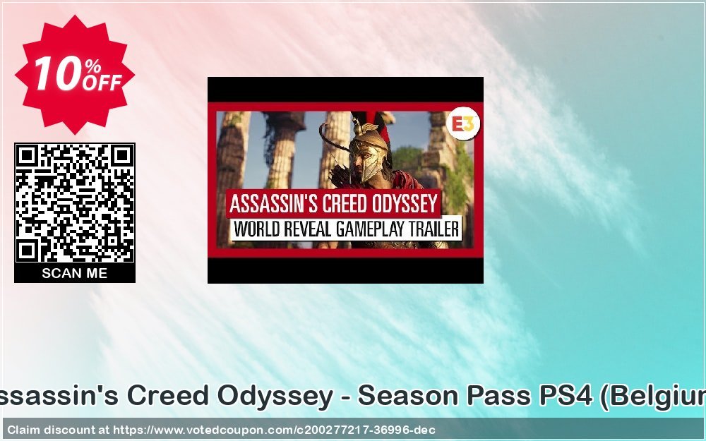 Assassin's Creed Odyssey - Season Pass PS4, Belgium  Coupon Code May 2024, 10% OFF - VotedCoupon