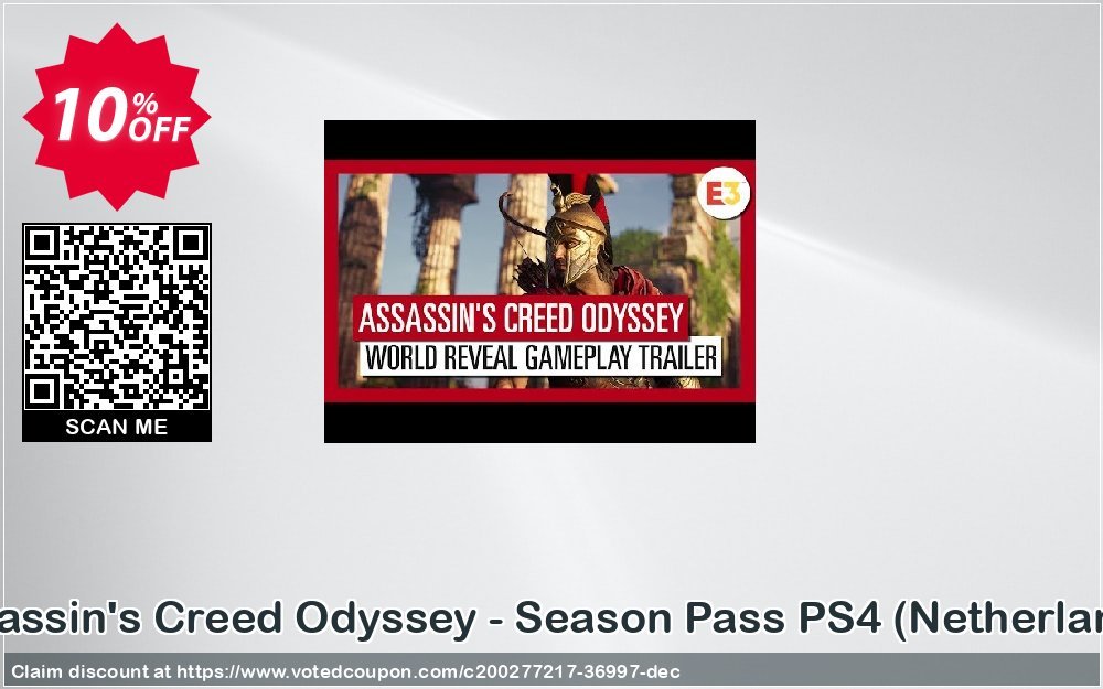 Assassin&#039;s Creed Odyssey - Season Pass PS4, Netherlands  Coupon, discount Assassin's Creed Odyssey - Season Pass PS4 (Netherlands) Deal 2024 CDkeys. Promotion: Assassin's Creed Odyssey - Season Pass PS4 (Netherlands) Exclusive Sale offer 