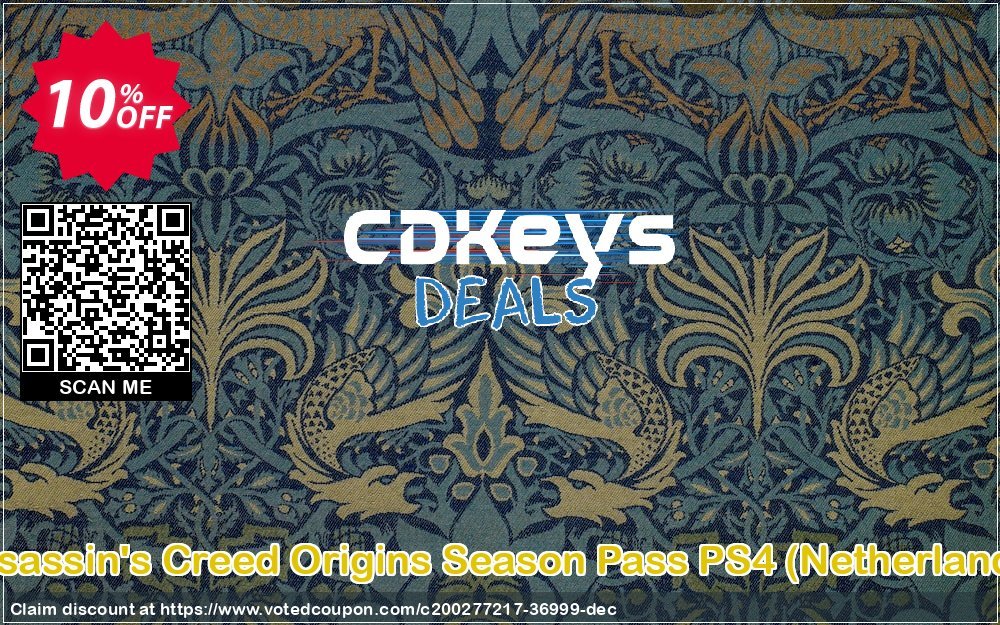 Assassin&#039;s Creed Origins Season Pass PS4, Netherlands  Coupon, discount Assassin's Creed Origins Season Pass PS4 (Netherlands) Deal 2024 CDkeys. Promotion: Assassin's Creed Origins Season Pass PS4 (Netherlands) Exclusive Sale offer 