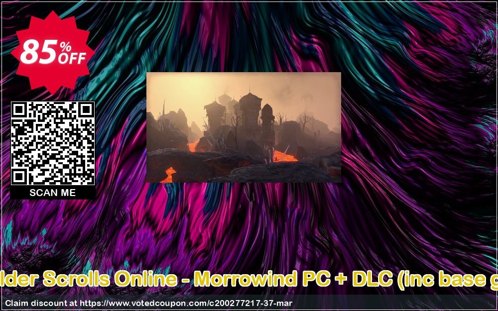 The Elder Scrolls Online - Morrowind PC + DLC, inc base game  Coupon Code Apr 2024, 85% OFF - VotedCoupon