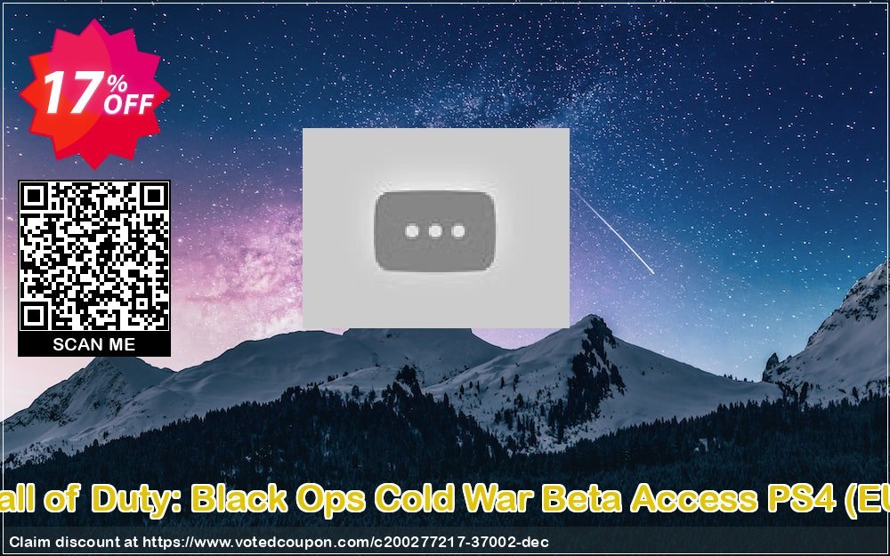 Call of Duty: Black Ops Cold War Beta Access PS4, EU  Coupon, discount Call of Duty: Black Ops Cold War Beta Access PS4 (EU) Deal 2024 CDkeys. Promotion: Call of Duty: Black Ops Cold War Beta Access PS4 (EU) Exclusive Sale offer 