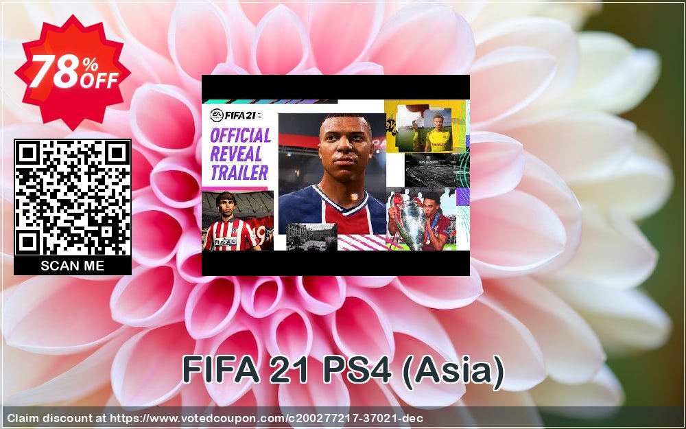 FIFA 21 PS4, Asia  Coupon, discount FIFA 21 PS4 (Asia) Deal 2024 CDkeys. Promotion: FIFA 21 PS4 (Asia) Exclusive Sale offer 