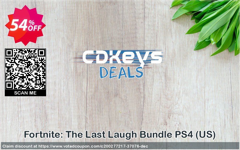 Fortnite: The Last Laugh Bundle PS4, US  Coupon Code Apr 2024, 54% OFF - VotedCoupon