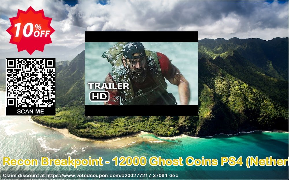 Ghost Recon Breakpoint - 12000 Ghost Coins PS4, Netherlands  Coupon Code Apr 2024, 10% OFF - VotedCoupon