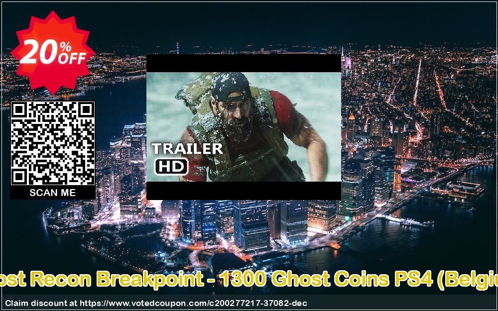 Ghost Recon Breakpoint - 1300 Ghost Coins PS4, Belgium  Coupon, discount Ghost Recon Breakpoint - 1300 Ghost Coins PS4 (Belgium) Deal 2024 CDkeys. Promotion: Ghost Recon Breakpoint - 1300 Ghost Coins PS4 (Belgium) Exclusive Sale offer 