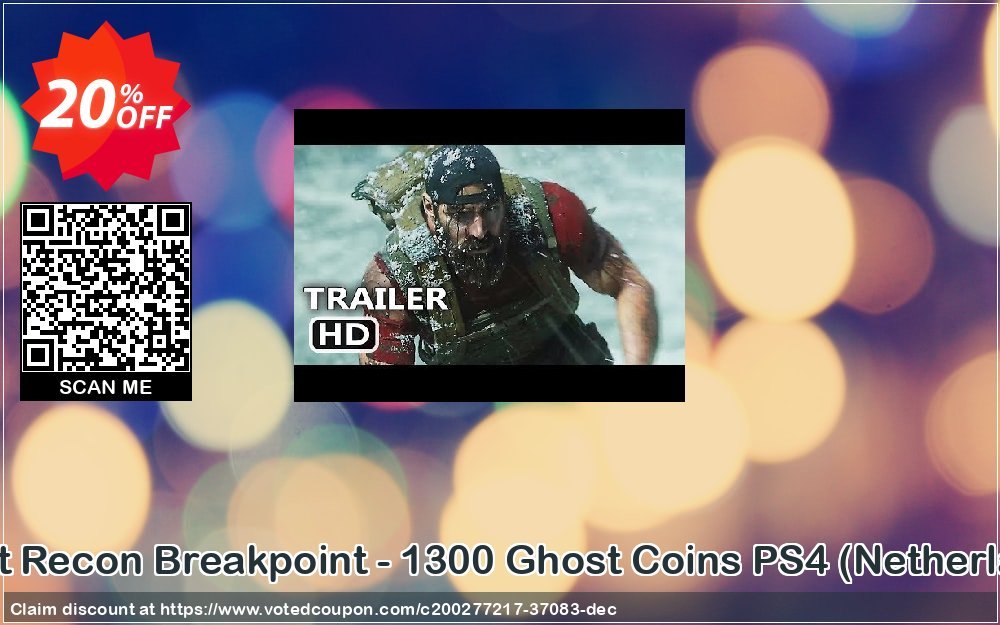 Ghost Recon Breakpoint - 1300 Ghost Coins PS4, Netherlands  Coupon Code Apr 2024, 20% OFF - VotedCoupon