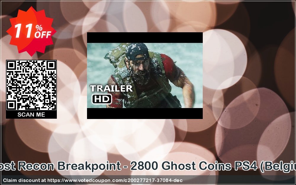 Ghost Recon Breakpoint - 2800 Ghost Coins PS4, Belgium  Coupon Code Apr 2024, 11% OFF - VotedCoupon