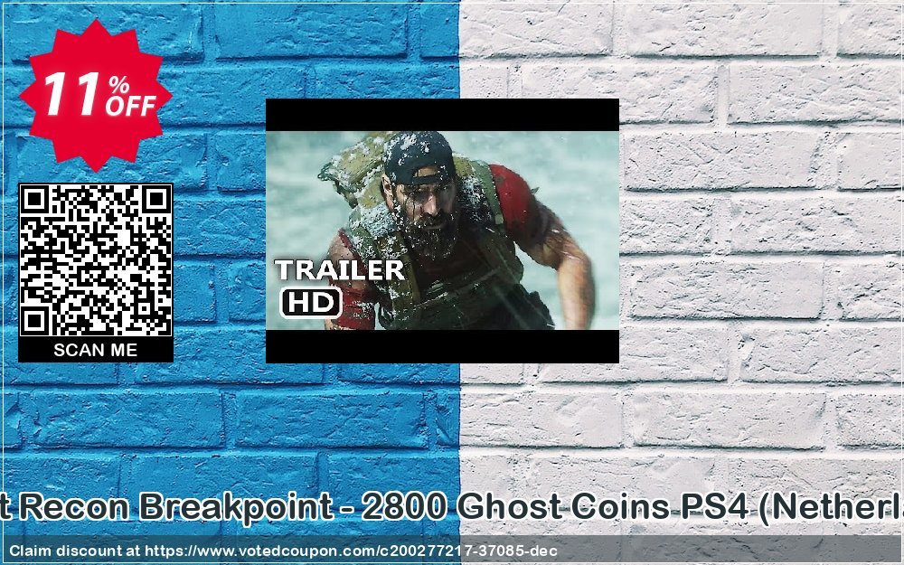 Ghost Recon Breakpoint - 2800 Ghost Coins PS4, Netherlands  Coupon Code Apr 2024, 11% OFF - VotedCoupon