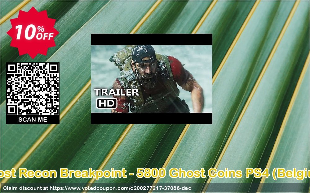 Ghost Recon Breakpoint - 5800 Ghost Coins PS4, Belgium  Coupon Code Apr 2024, 10% OFF - VotedCoupon