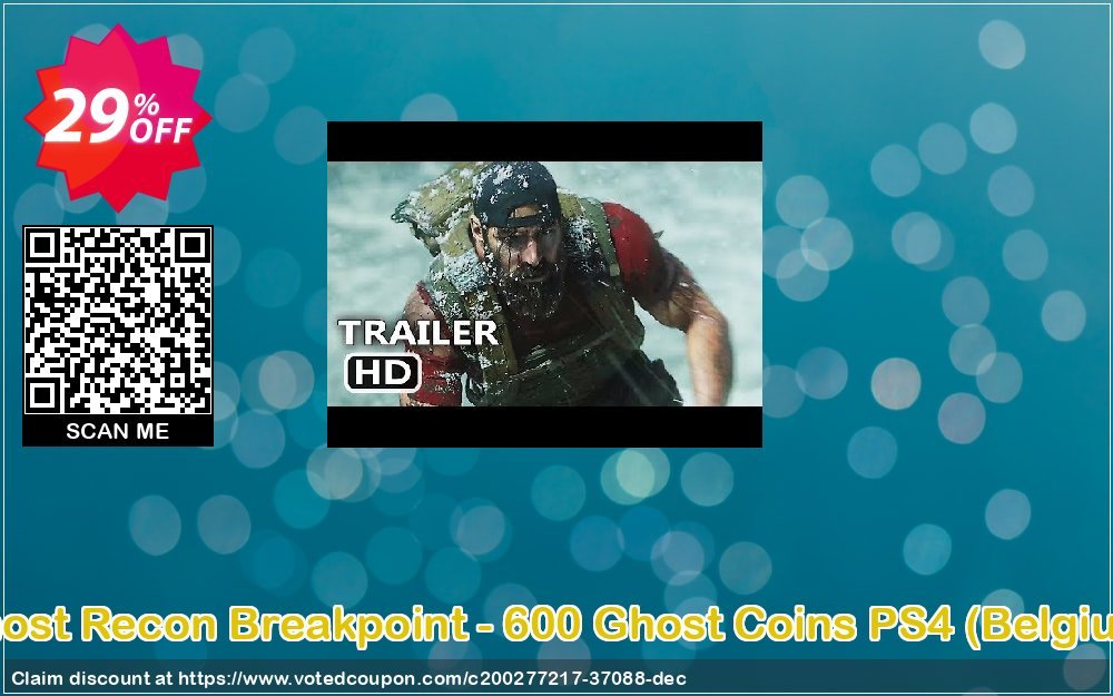 Ghost Recon Breakpoint - 600 Ghost Coins PS4, Belgium  Coupon, discount Ghost Recon Breakpoint - 600 Ghost Coins PS4 (Belgium) Deal 2024 CDkeys. Promotion: Ghost Recon Breakpoint - 600 Ghost Coins PS4 (Belgium) Exclusive Sale offer 