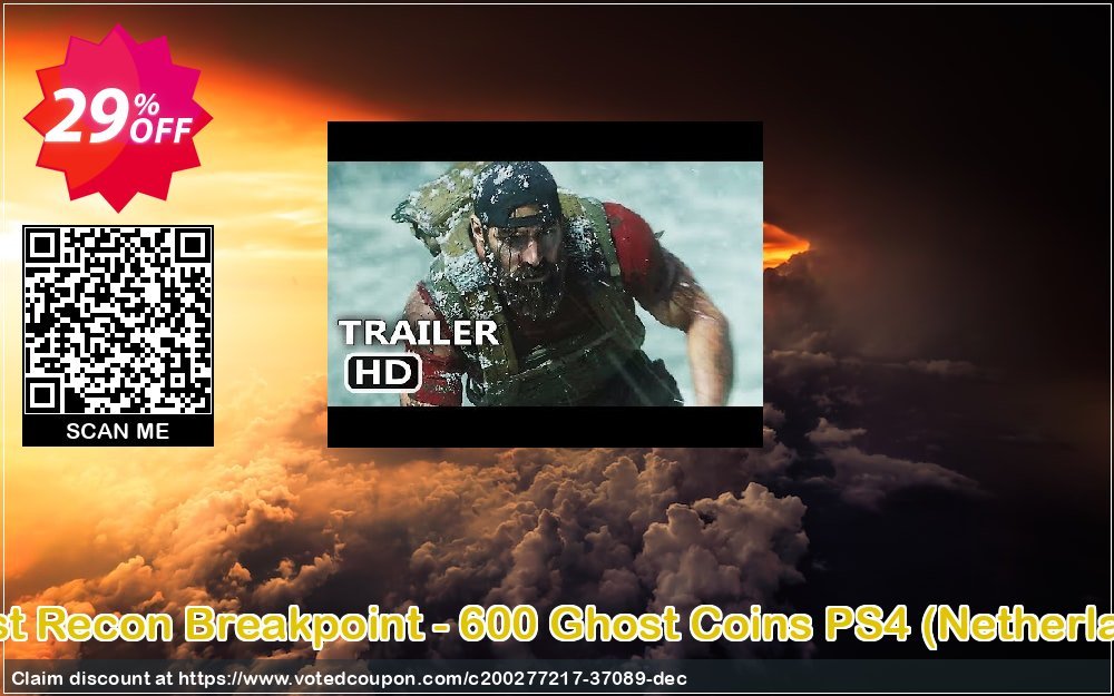 Ghost Recon Breakpoint - 600 Ghost Coins PS4, Netherlands  Coupon Code Apr 2024, 29% OFF - VotedCoupon