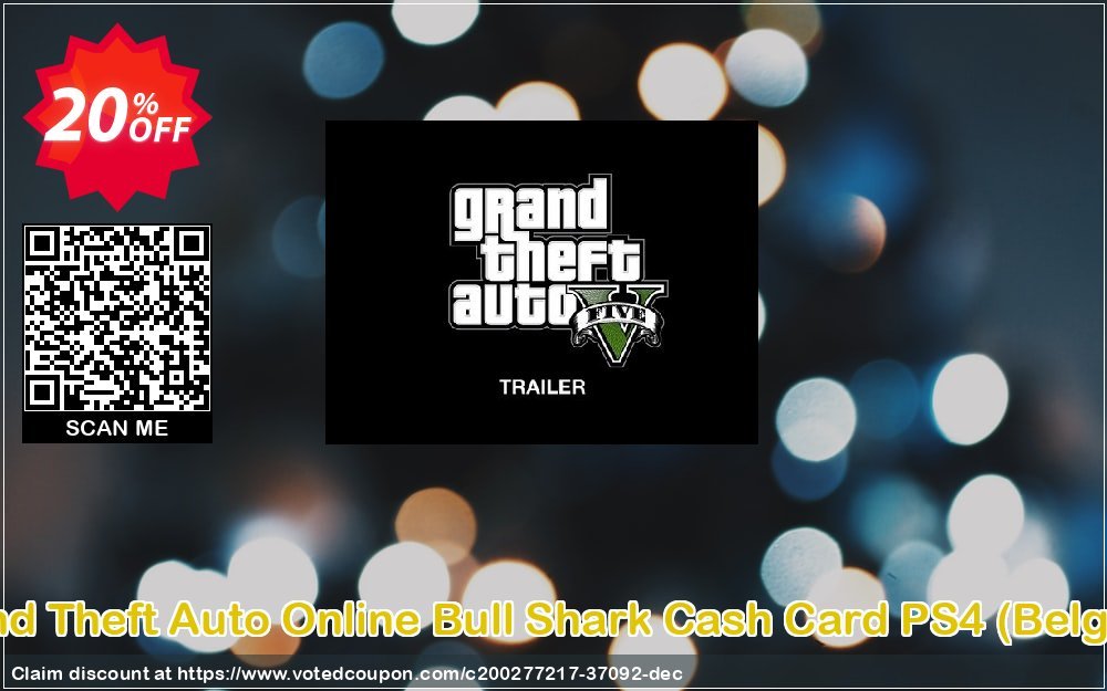 Grand Theft Auto Online Bull Shark Cash Card PS4, Belgium  Coupon Code May 2024, 20% OFF - VotedCoupon