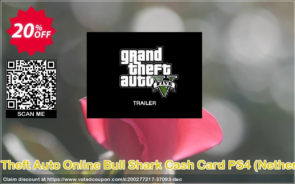 Grand Theft Auto Online Bull Shark Cash Card PS4, Netherlands  Coupon Code Apr 2024, 20% OFF - VotedCoupon