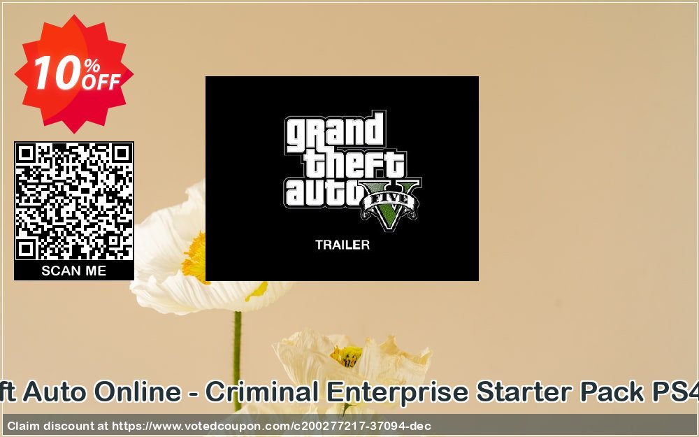 Grand Theft Auto Online - Criminal Enterprise Starter Pack PS4, Belgium  Coupon, discount Grand Theft Auto Online - Criminal Enterprise Starter Pack PS4 (Belgium) Deal 2024 CDkeys. Promotion: Grand Theft Auto Online - Criminal Enterprise Starter Pack PS4 (Belgium) Exclusive Sale offer 