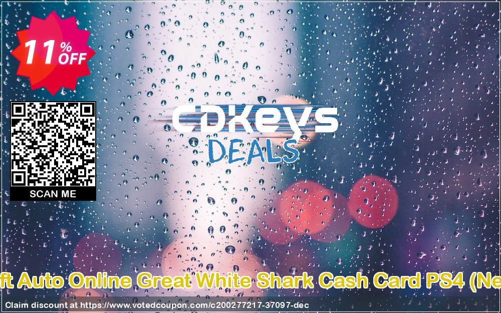 Grand Theft Auto Online Great White Shark Cash Card PS4, Netherlands  Coupon Code Apr 2024, 11% OFF - VotedCoupon