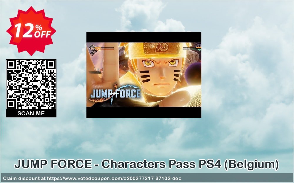 JUMP FORCE - Characters Pass PS4, Belgium  Coupon Code May 2024, 12% OFF - VotedCoupon
