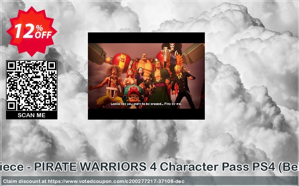 One Piece - PIRATE WARRIORS 4 Character Pass PS4, Belgium  Coupon, discount One Piece - PIRATE WARRIORS 4 Character Pass PS4 (Belgium) Deal 2024 CDkeys. Promotion: One Piece - PIRATE WARRIORS 4 Character Pass PS4 (Belgium) Exclusive Sale offer 