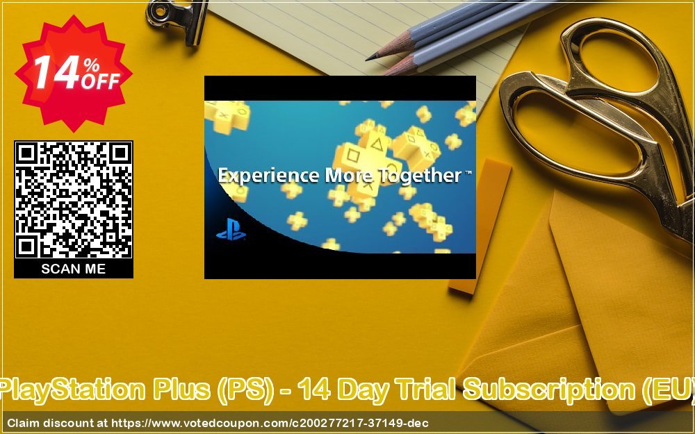 PS Plus, PS - 14 Day Trial Subscription, EU 