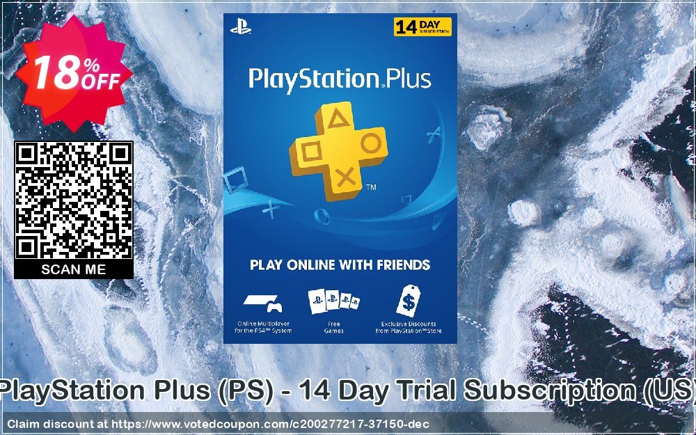 PS Plus, PS - 14 Day Trial Subscription, US 