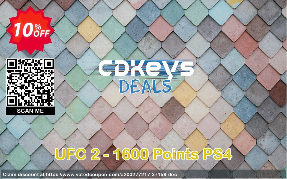 UFC 2 - 1600 Points PS4 Coupon, discount UFC 2 - 1600 Points PS4 Deal 2024 CDkeys. Promotion: UFC 2 - 1600 Points PS4 Exclusive Sale offer 
