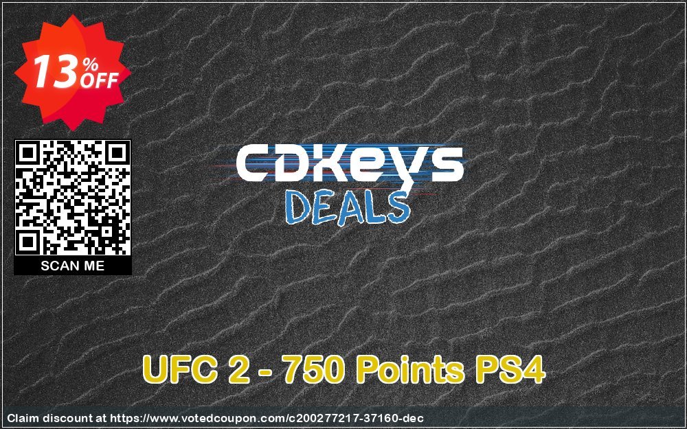 UFC 2 - 750 Points PS4 Coupon, discount UFC 2 - 750 Points PS4 Deal 2024 CDkeys. Promotion: UFC 2 - 750 Points PS4 Exclusive Sale offer 