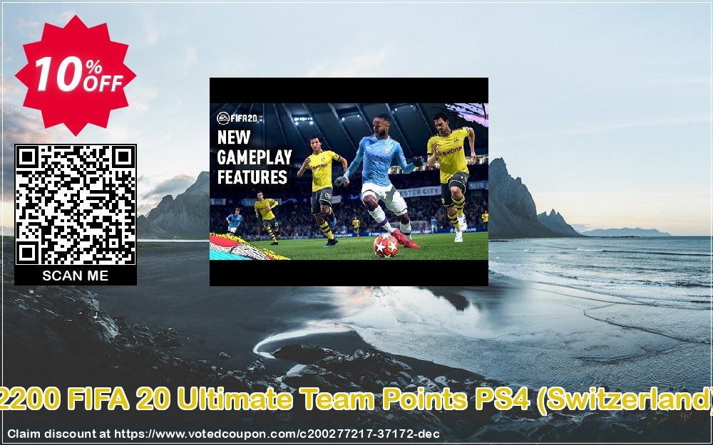 2200 FIFA 20 Ultimate Team Points PS4, Switzerland  Coupon, discount 2200 FIFA 20 Ultimate Team Points PS4 (Switzerland) Deal 2024 CDkeys. Promotion: 2200 FIFA 20 Ultimate Team Points PS4 (Switzerland) Exclusive Sale offer 