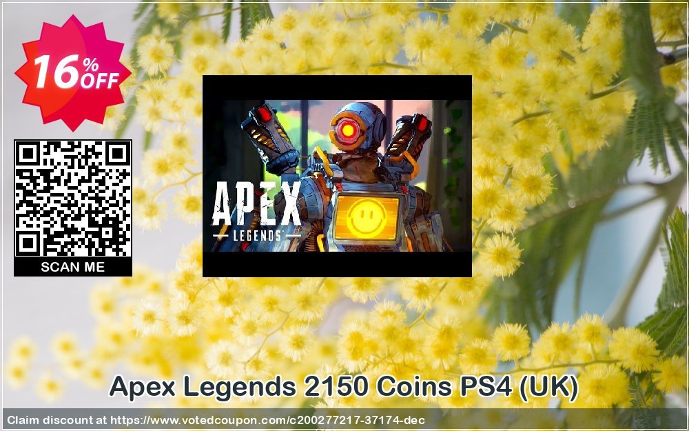 Apex Legends 2150 Coins PS4, UK  Coupon Code Apr 2024, 16% OFF - VotedCoupon