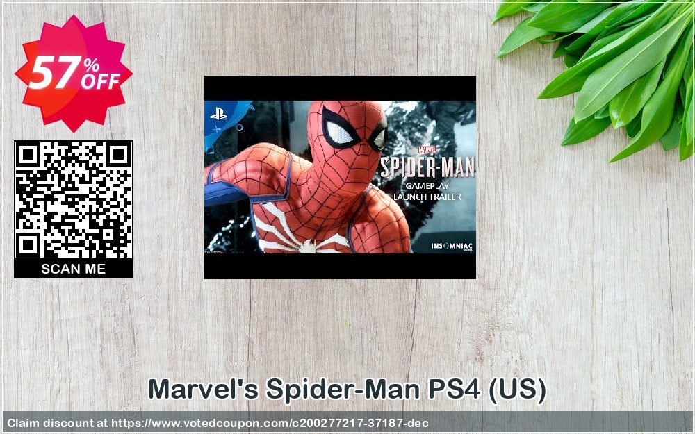Marvel's Spider-Man PS4, US  Coupon Code May 2024, 57% OFF - VotedCoupon