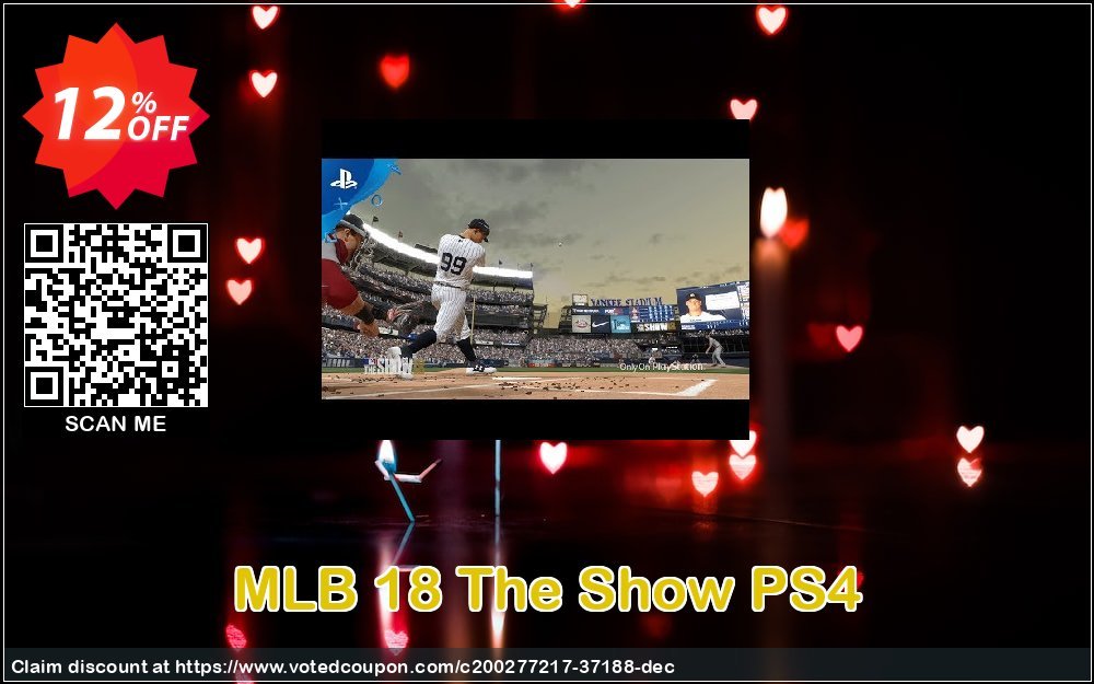 MLB 18 The Show PS4 Coupon Code May 2024, 12% OFF - VotedCoupon