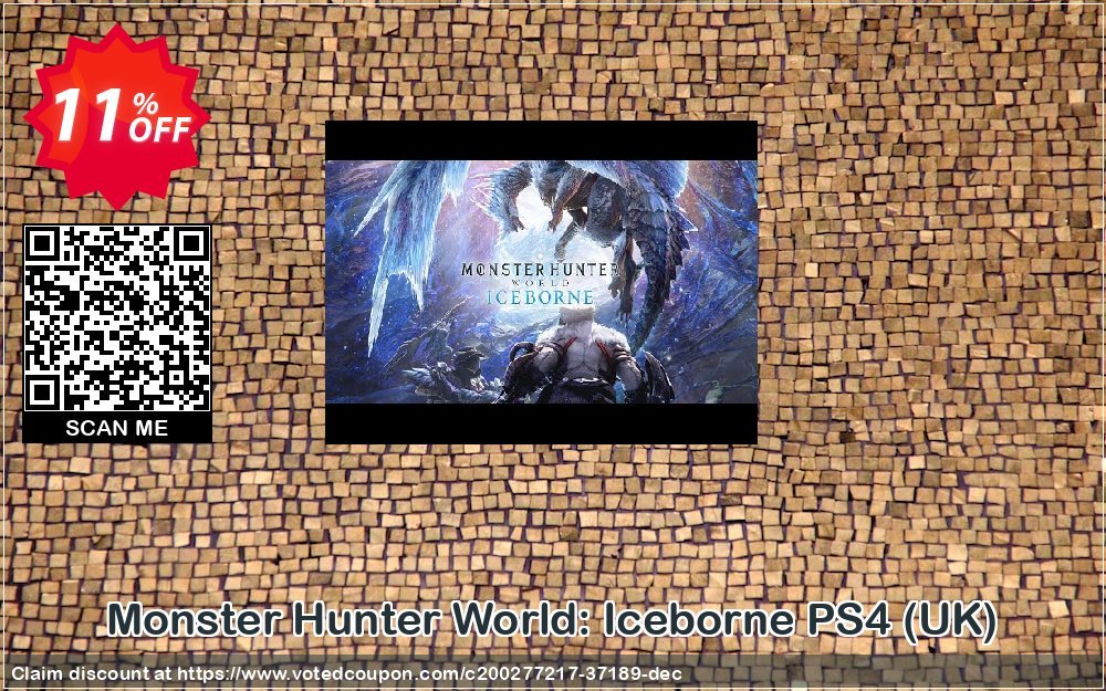 Monster Hunter World: Iceborne PS4, UK  Coupon, discount Monster Hunter World: Iceborne PS4 (UK) Deal 2024 CDkeys. Promotion: Monster Hunter World: Iceborne PS4 (UK) Exclusive Sale offer 