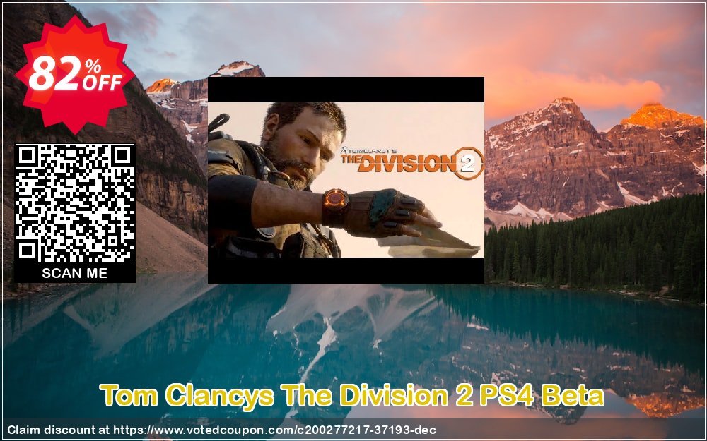 Tom Clancys The Division 2 PS4 Beta Coupon Code May 2024, 82% OFF - VotedCoupon