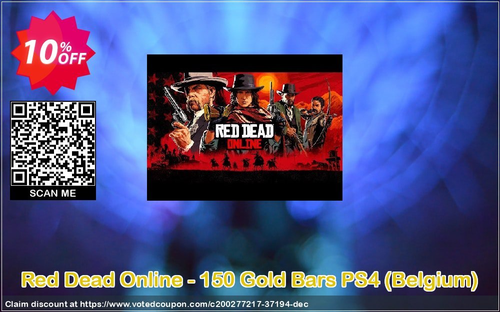 Red Dead Online - 150 Gold Bars PS4, Belgium  Coupon, discount Red Dead Online - 150 Gold Bars PS4 (Belgium) Deal 2023 CDkeys. Promotion: Red Dead Online - 150 Gold Bars PS4 (Belgium) Exclusive Sale offer 