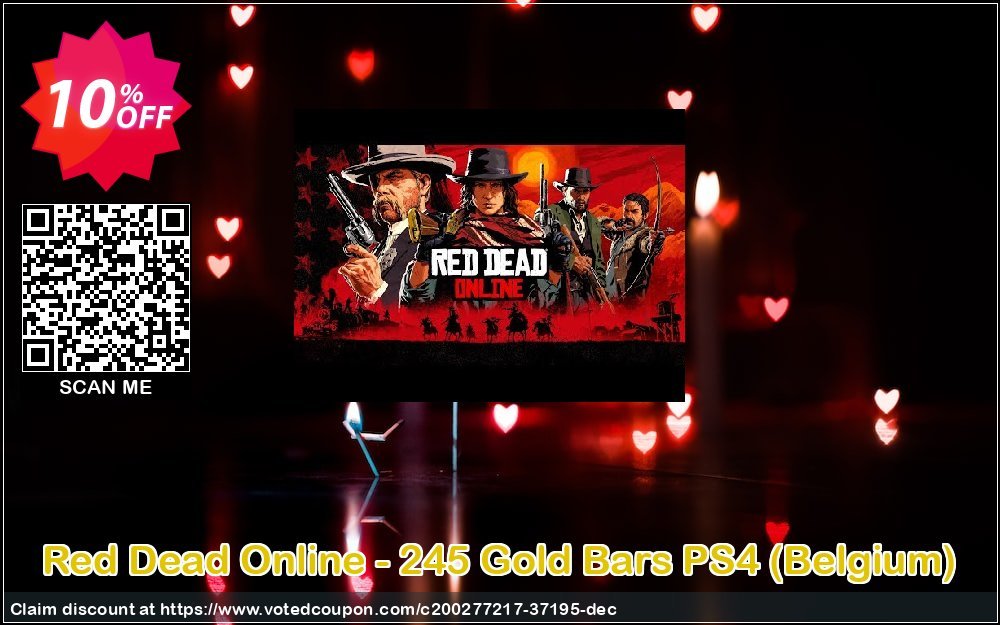 Red Dead Online - 245 Gold Bars PS4, Belgium  Coupon, discount Red Dead Online - 245 Gold Bars PS4 (Belgium) Deal 2023 CDkeys. Promotion: Red Dead Online - 245 Gold Bars PS4 (Belgium) Exclusive Sale offer 