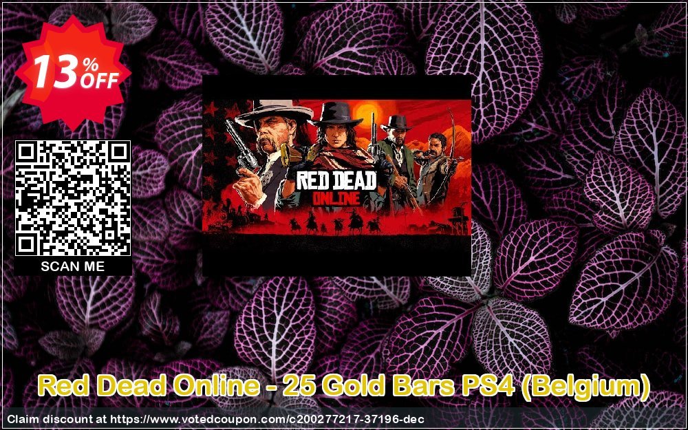 Red Dead Online - 25 Gold Bars PS4, Belgium  Coupon Code Apr 2024, 13% OFF - VotedCoupon