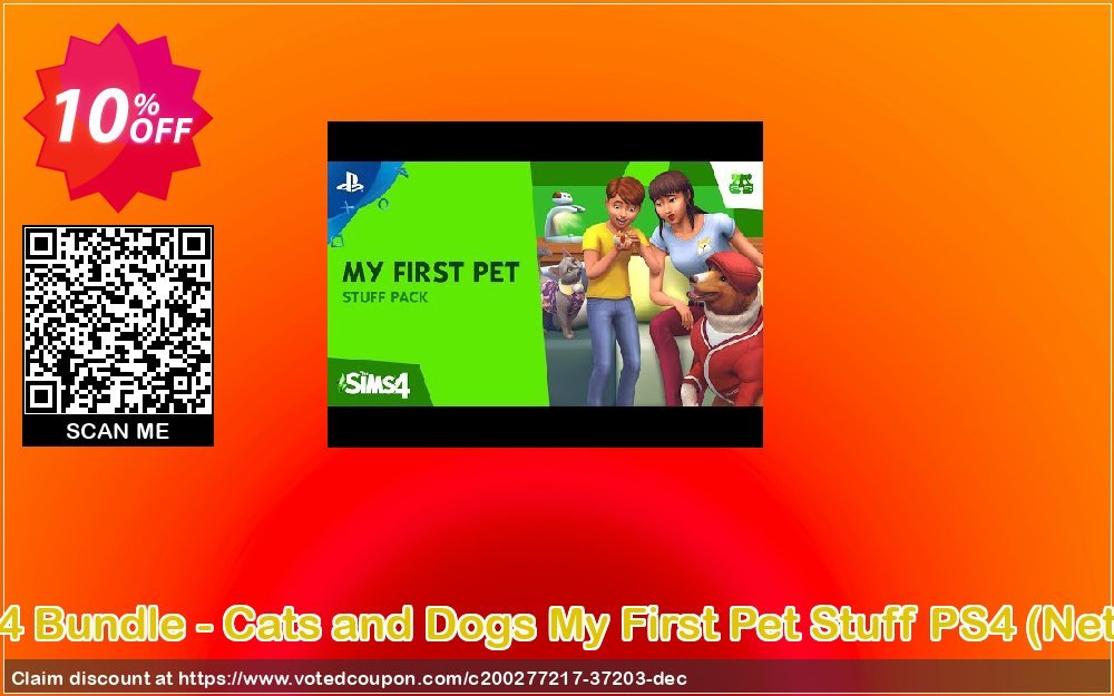 The Sims 4 Bundle - Cats and Dogs My First Pet Stuff PS4, Netherlands  Coupon Code Apr 2024, 10% OFF - VotedCoupon