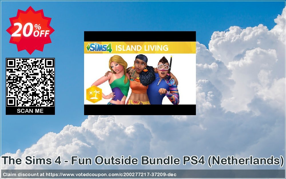 The Sims 4 - Fun Outside Bundle PS4, Netherlands  Coupon, discount The Sims 4 - Fun Outside Bundle PS4 (Netherlands) Deal 2024 CDkeys. Promotion: The Sims 4 - Fun Outside Bundle PS4 (Netherlands) Exclusive Sale offer 