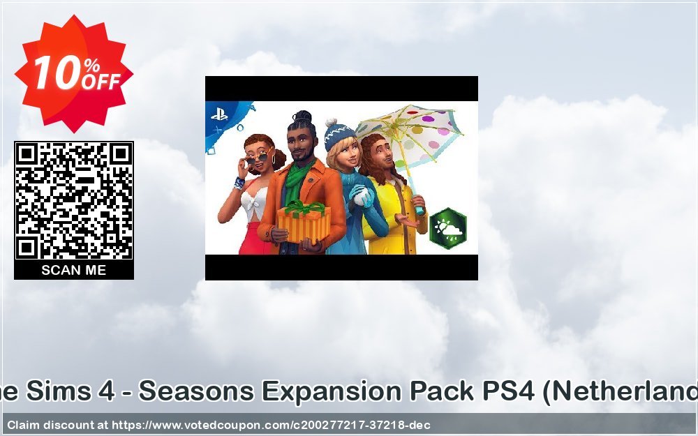 The Sims 4 - Seasons Expansion Pack PS4, Netherlands  Coupon Code Apr 2024, 10% OFF - VotedCoupon