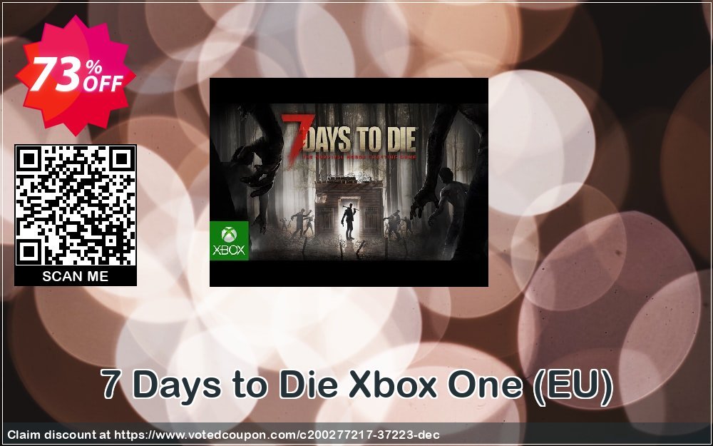 7 Days to Die Xbox One, EU  Coupon, discount 7 Days to Die Xbox One (EU) Deal 2024 CDkeys. Promotion: 7 Days to Die Xbox One (EU) Exclusive Sale offer 