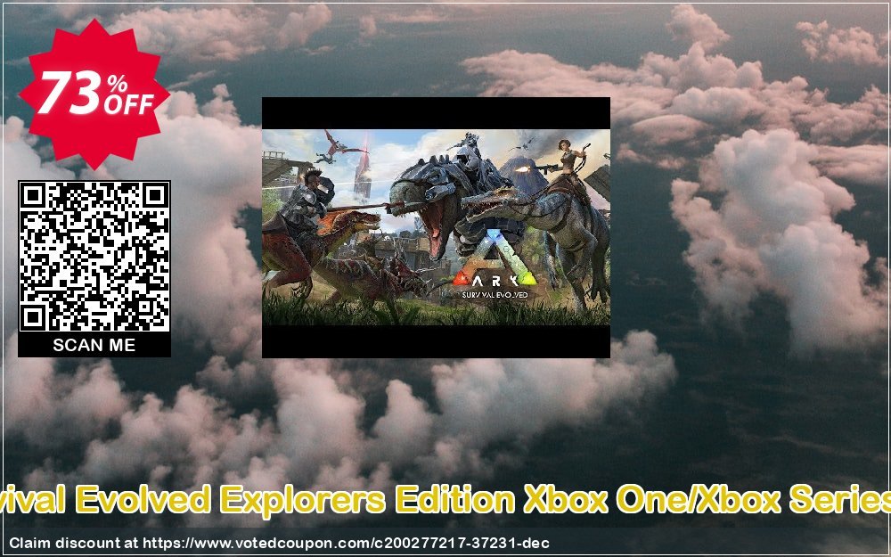 ARK Survival Evolved Explorers Edition Xbox One/Xbox Series X|S, UK  Coupon, discount ARK Survival Evolved Explorers Edition Xbox One/Xbox Series X|S (UK) Deal 2024 CDkeys. Promotion: ARK Survival Evolved Explorers Edition Xbox One/Xbox Series X|S (UK) Exclusive Sale offer 
