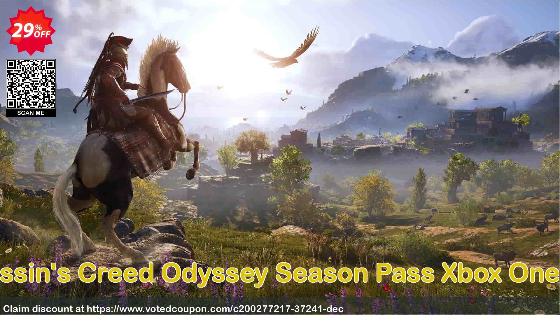 Assassin&#039;s Creed Odyssey Season Pass Xbox One, US  Coupon, discount Assassin's Creed Odyssey Season Pass Xbox One (US) Deal 2024 CDkeys. Promotion: Assassin's Creed Odyssey Season Pass Xbox One (US) Exclusive Sale offer 